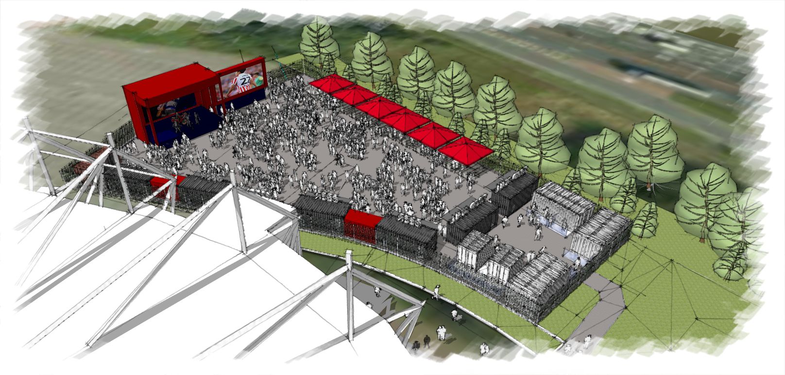 Stoke City unveil new Fan Zone plans